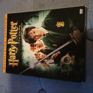 🌟3/$25🌟 Harry Potter and the Chamber of Secrets (DVD, 2003, 2-Disc Set)